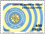 Coppa del mondo di calcio «Italia '90» - Scudetto della Svezia