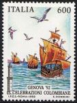 «Genova '92» - Celebrazioni Colombiane nel 5° Centenario della scoperta dell'America - La partenza da Palos nel 1942