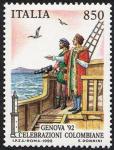 «Genova '92» - Celebrazioni Colombiane nel 5° Centenario della scoperta dell'America - Colombo avvista la terra