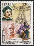 «Genova '92» - Celebrazioni Colombiane nel 5° Centenario della scoperta dell'America -ritratto di Colombo ed altre opere