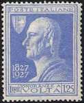 1927 - Centenario della morte di Alessandro Volta 