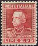 1927 - Effige di Vittorio Emanuele III
