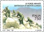 Cinquantenario della II Guerra mondiale - Avvenimenti storici - battaglia di Monte Lungo