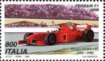 «Italia '98» - Esposizione Mondiale di Filatelia, Milano - «Giornata della Ferrari» - Ferrari F1, 1998
