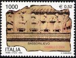 Preparazione al Giubileo - bassorilievo del Duomo di Fidenza