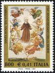 750º anniversario della morte di Santa Rosa da Viterbo - dipinto di F. Podesti