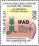 Giornata mondiale dell'alimentazione 2001 - Organismi internazionali umanitari : IFAD 