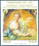 5° Centenario della nascita di Francesco Mazzola detto «Parmigianino» - particolare di un affresco