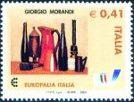«Europalia Italia 2003» - Festival artistico, culturale e della creatività - Emissione congiunta con il Belgio - «Natura morta» di G. Morandi