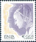 «La donna nell'arte» - tipi precedenti con dicitura «I.P.Z.S   S.p.A,  - Roma»   - pittura murale