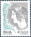 «La donna nell'arte» - tipi precedenti con dicitura «I.P.Z.S   S.p.A,  - Roma»   - arte etrusca