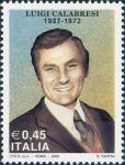 Omaggio a Luigi Calabresi , commissario di Polizia ucciso a Milano il 17 Maggio 1972