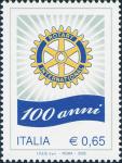 Centenario della fondazione del Rotary International - logo