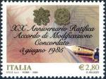 20° Anniversario della ratifica dell'accordo di modificazione del Concordato tra Santa Sede e Italia - firma dell'accordo