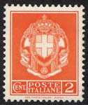 1930 - Serie ordinaria - Nuovo tipo emesso per l'affrancatura della corrispondenza per ciechi