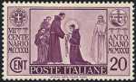1931 - 7º Centenario della morte di Sant'Antonio - il santo entra nell'ordine francescano 