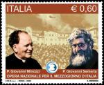 Opera nazionale per il Mezzogiorno d'Italia - Ritratti dei fondatori padre Giovanni Semeria e padre Giovanni Minozzi