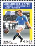 Festival Internazionale della filatelia  « Italia 2009» - Giornata dello sport - Valentino Mazzola