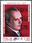 Festival Internazionale della filatelia « Italia 2009» - Giornata della Musica - Nino Rota