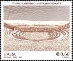 Patrimonio artistico e culturale italiano - Teatro Sannitico di Pietrabbondante ( IS ).