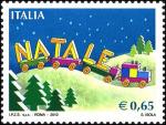 Natale - trenino giocattolo