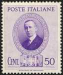 1938 - Omaggio a Guglielmo Marconi - ritratto dello scienziato