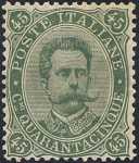 1889 -  Effige di Umberto I in cornici diverse