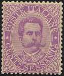 1889 -  Effige di Umberto I in cornici diverse