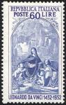 5° Centenario della nascita di Leonardo da Vinci -  La Vergine delle Rocce 