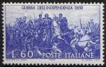 Centenario della II Guerra di Indipendenza - Vittorio Emanuele II a Palestro