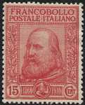 1910 - Effige di Giuseppe Garibaldi