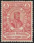 1910 - Effige di Giuseppe Garibaldi