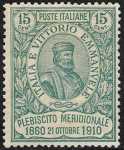 1910 - Effige di Giuseppe Garibaldi