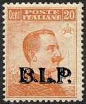 1923 - B.L.P. - Regno - Francobolli del 1901 / 19 con soprastampa modificata