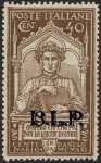 1922 - B.L.P. - Regno - VI° Centenario della morte di Dante Alighieri - francobolli del Regno  con soprastampa - non emessi