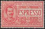 1925 - Espressi - tipi del 1903 e 1908 - nuovi valori