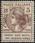 1924 - Enti Semistatali - Regno - Associazione Nazionale Mutilati e Invalidi di Guerra