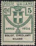 1924 - Enti Semistatali - Regno - Associazione Biblioteche Bologna 