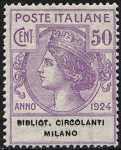 1924 - Enti Semistatali - Regno - Biblioteche Circolanti Milano