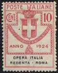1924 - Enti Semistatali - Regno - Opera Italia Redenta - Roma