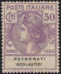 1924 - Enti Semistatali - Regno - Patronati Scolastici