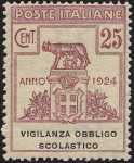 1924 - Enti Semistatali - Regno - Vigilanza Obbligo Scolastico