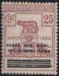 1924 - Enti Semistatali - Regno - Associazione Nazionale Mutilati e Invalidi di Guerra - Roma