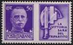 1942 - Propaganda di Guerra -  Regno - Tipi della serie «imperiale» con appendice di propaganda