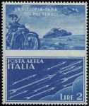 1942 - Propaganda di Guerra -  Regno - francobolli di Posta Aerea del 1930 con appendice di propaganda - non emessi