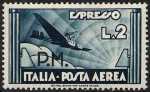1943 - Posta Militare - francobolli espressi soprastampati  P.M. 