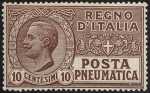 1913-23 - Posta Pneumatica - Regno - Effige di Vittorio Emanuele III