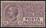 1913-23 - Posta Pneumatica - Regno - Effige di Vittorio Emanuele III
