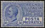 1913-23 - Posta Pneumatica - Regno - Effige di Vittorio Emanuele III