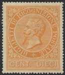 1874 - RICOGNIZIONE POSTALE - Regno - Effige di Vittorio Emanuele II